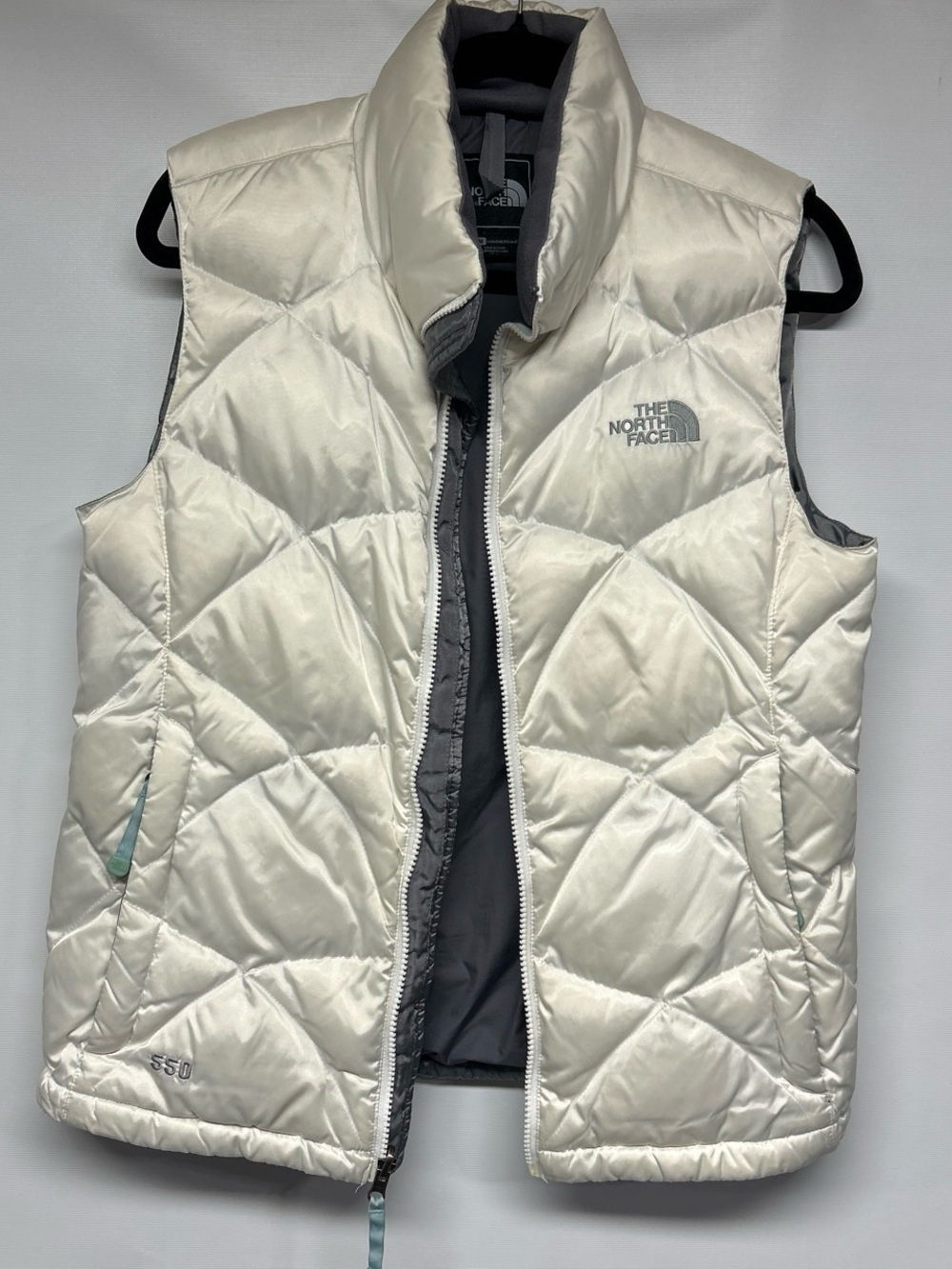 The North Face Women's Cream Quilted Insulated Vest